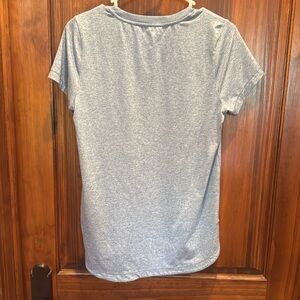 blue/ gray Women's Top
